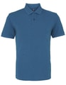 Heren Polo Asquith & Fox Classic Fit Teal heather